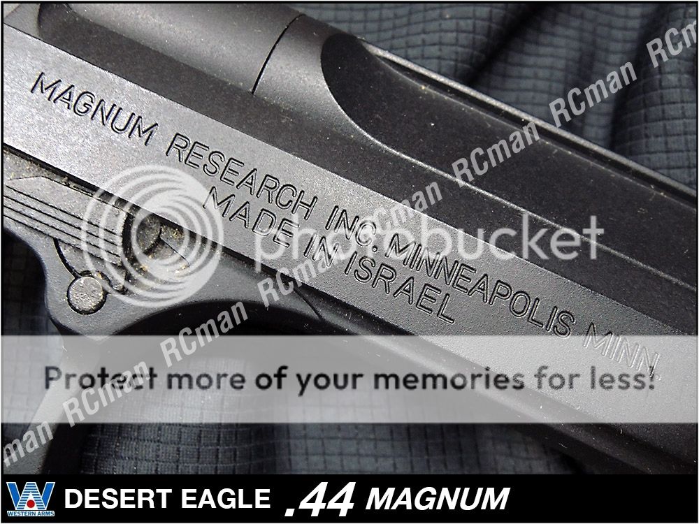 这支wa 的desert eagle .44 magnum我已不记得有多大年纪了.